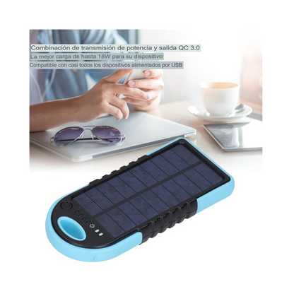 cargador solar inalámbrico