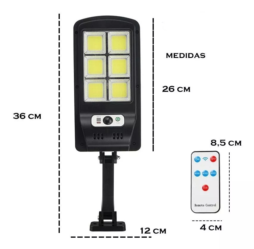 Pack 2 Foco Solar Control