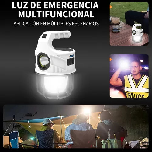 lampara solar impermeable de emergencia