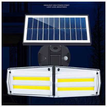 2 Lamparas Led Solar Para Exteriores